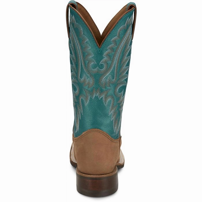 JUSTIN LADIES SHAY WESTERN BOOTS STYLE BR540 Comfortable Step