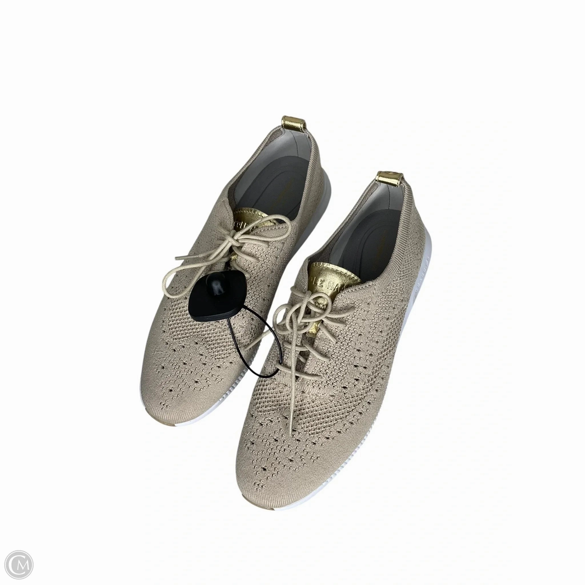 Intense Workout Secure Lace System Shoes Sneakers By Cole-haan In Tan, Size: 9