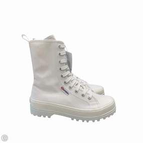 Shoes Sneakers By Superga In White, Size: 5 Odor Control Insole