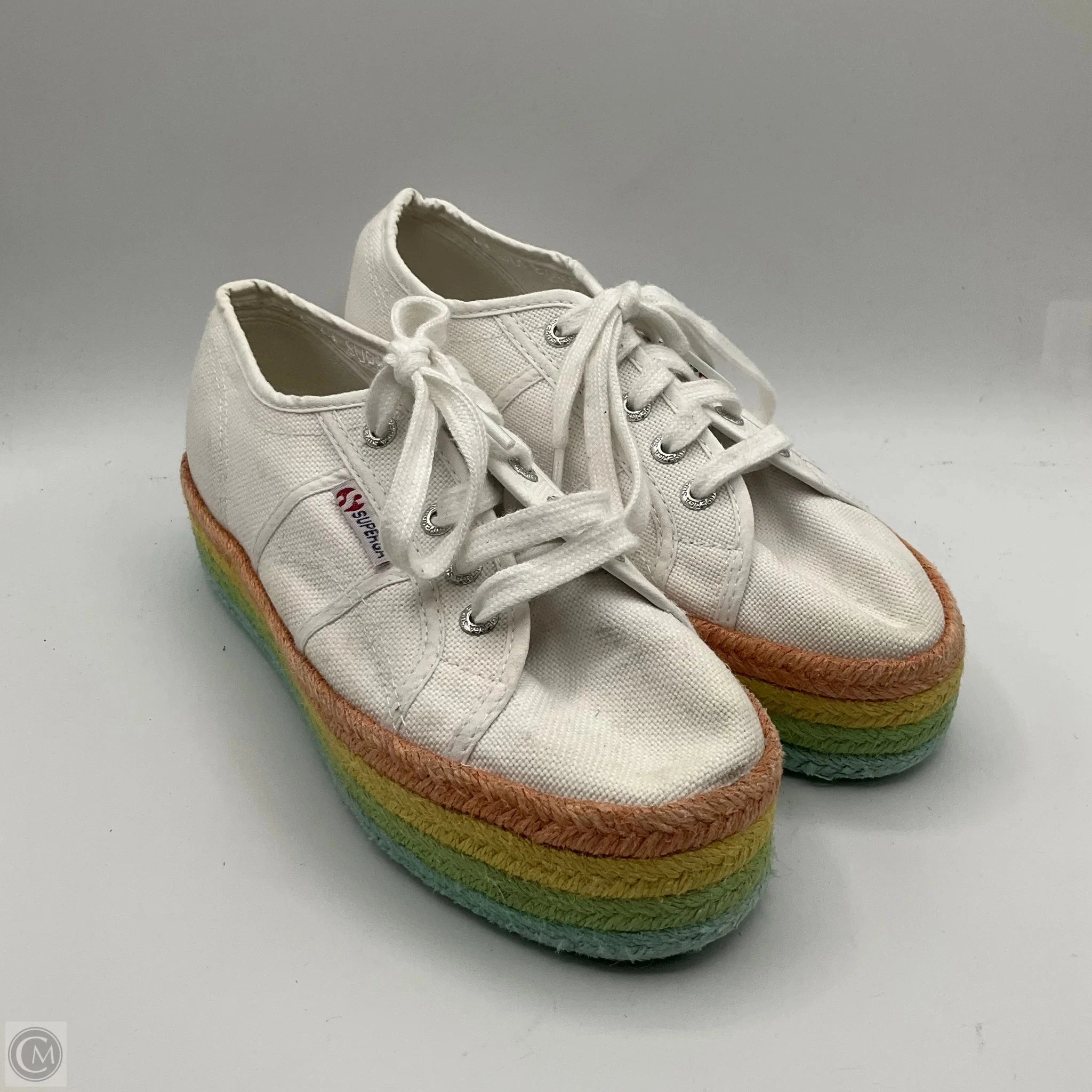 Shoes Sneakers By Superga In White, Size: 7.5 Neutral Pace